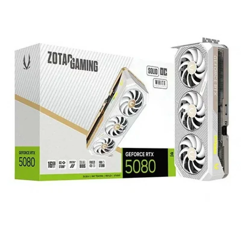 Zotac Gaming RTX 5080 Solid OC White 16GB